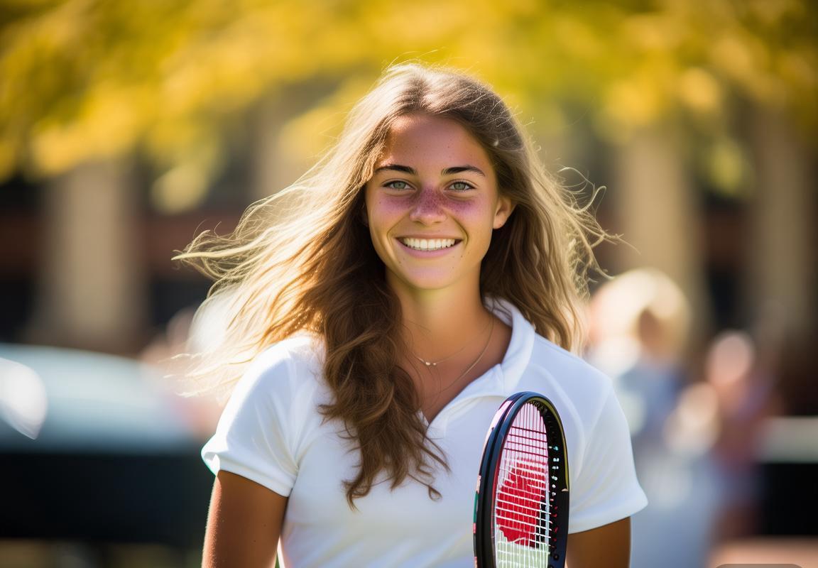 运动与智慧的融合：哈佛大学学霸兼网球爱好者展现凯尔特人美女球迷风采